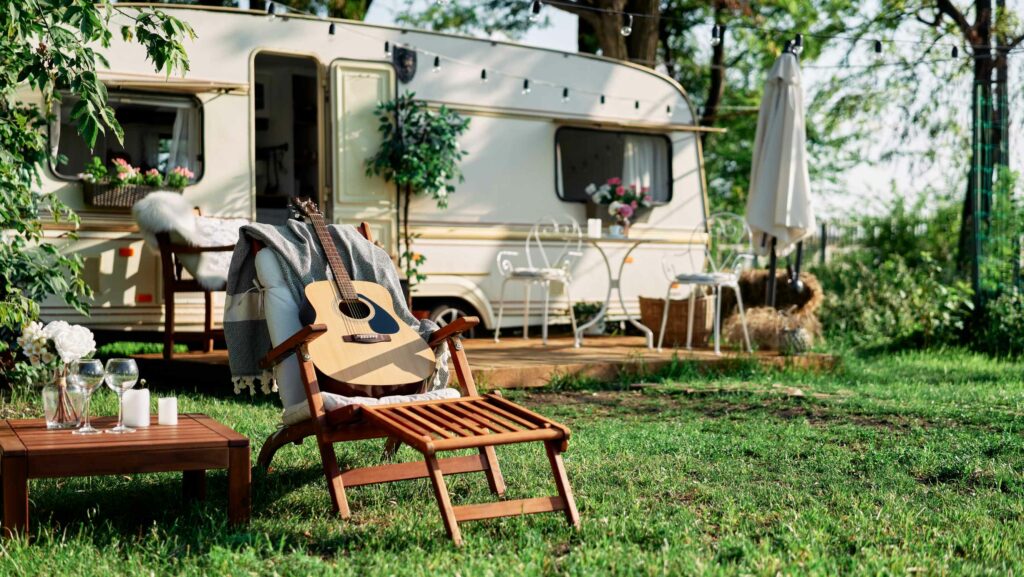 diy camper deck ideas